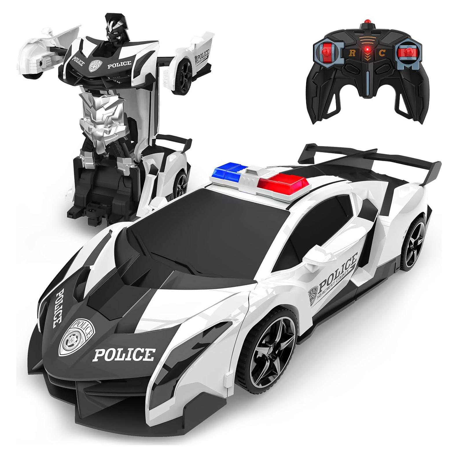 Coche RC Transformable BLUEJAY 1:18 Robot 360° para Niños