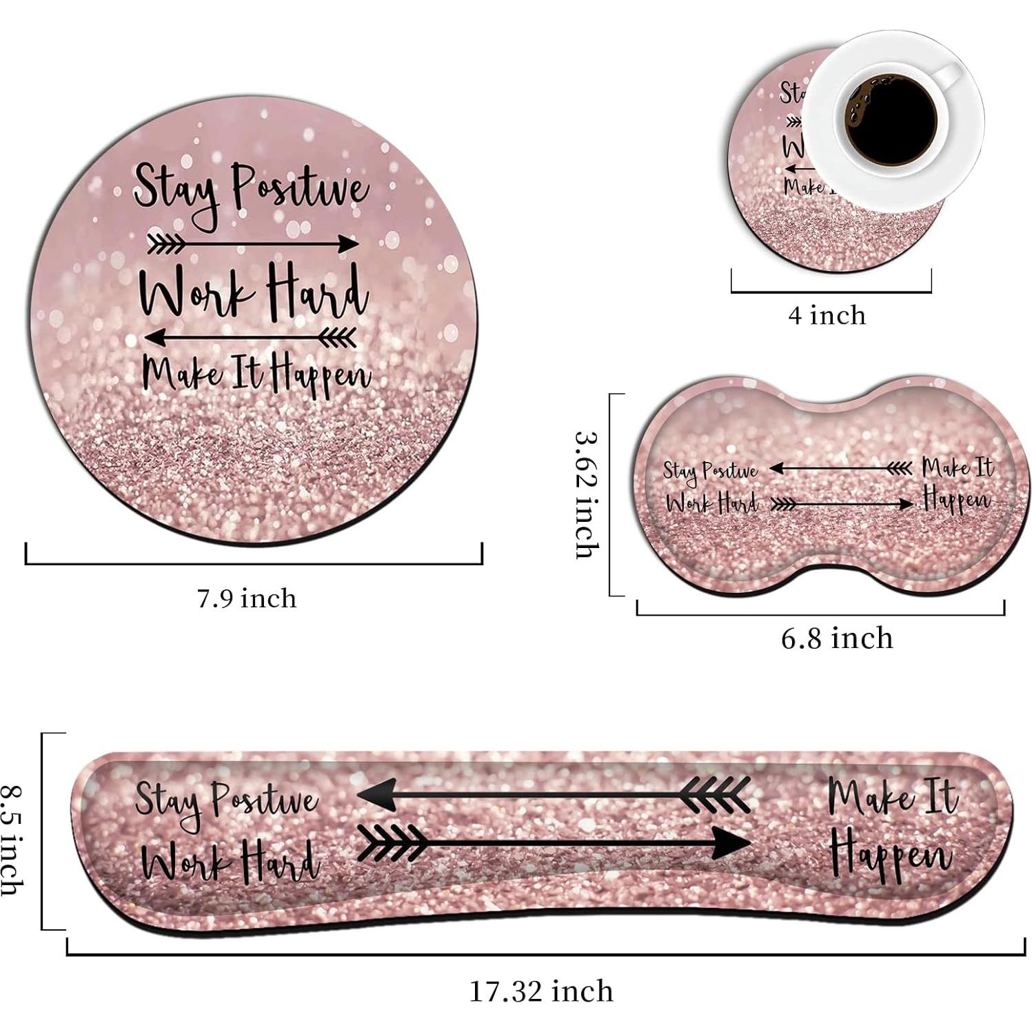 Alfombrilla de Ratón Ergonómica Yuxcfhjfe con Reposamuñecas