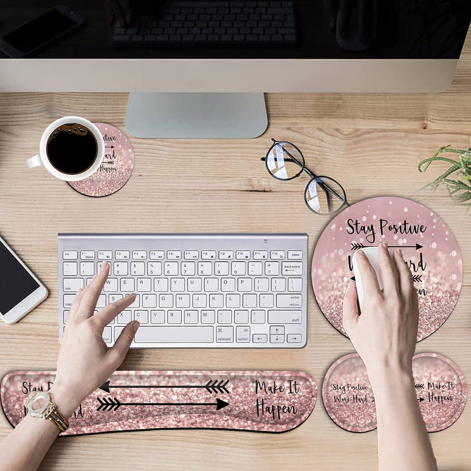 Alfombrilla de Ratón Ergonómica Yuxcfhjfe con Reposamuñecas