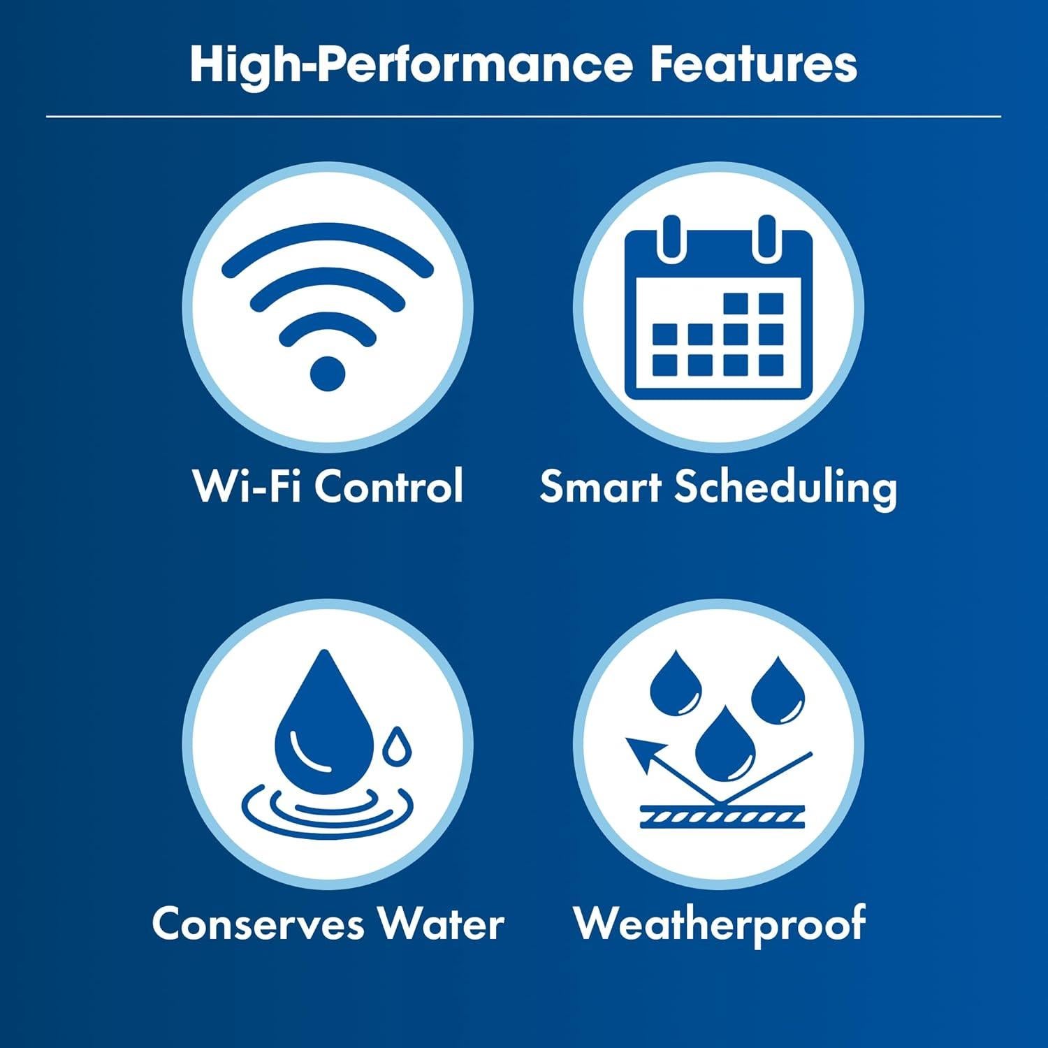 Controlador de Riego Inteligente Orbit B-hyve 8 Zonas WiFi