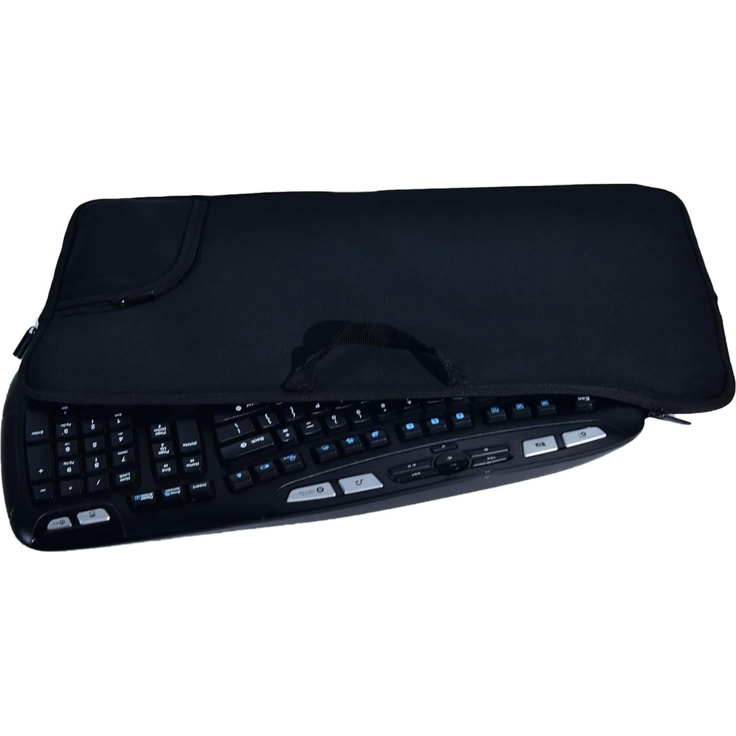 Funda de Viaje Neopreno para Teclado Logitech Wave 50x28cm