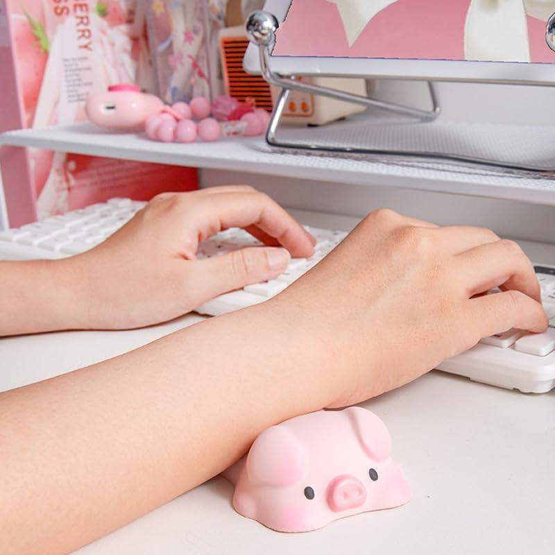 Comimark Soporte de Muñeca Ergonómico para Ratón y Teclado - 2 PCS