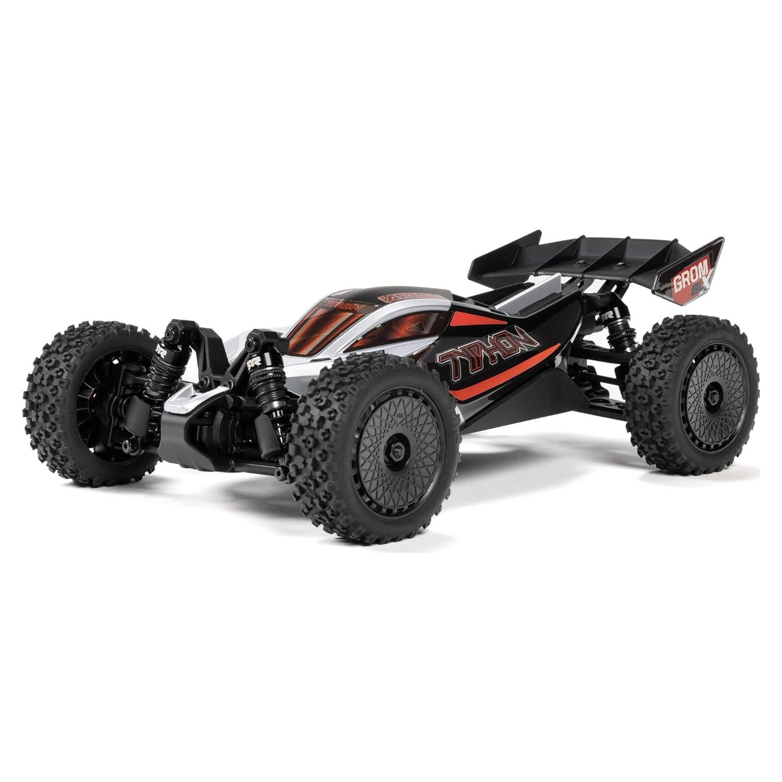 Coche RC Buggy ARRMA Typhon GROM 4X4 223S BLX Plata