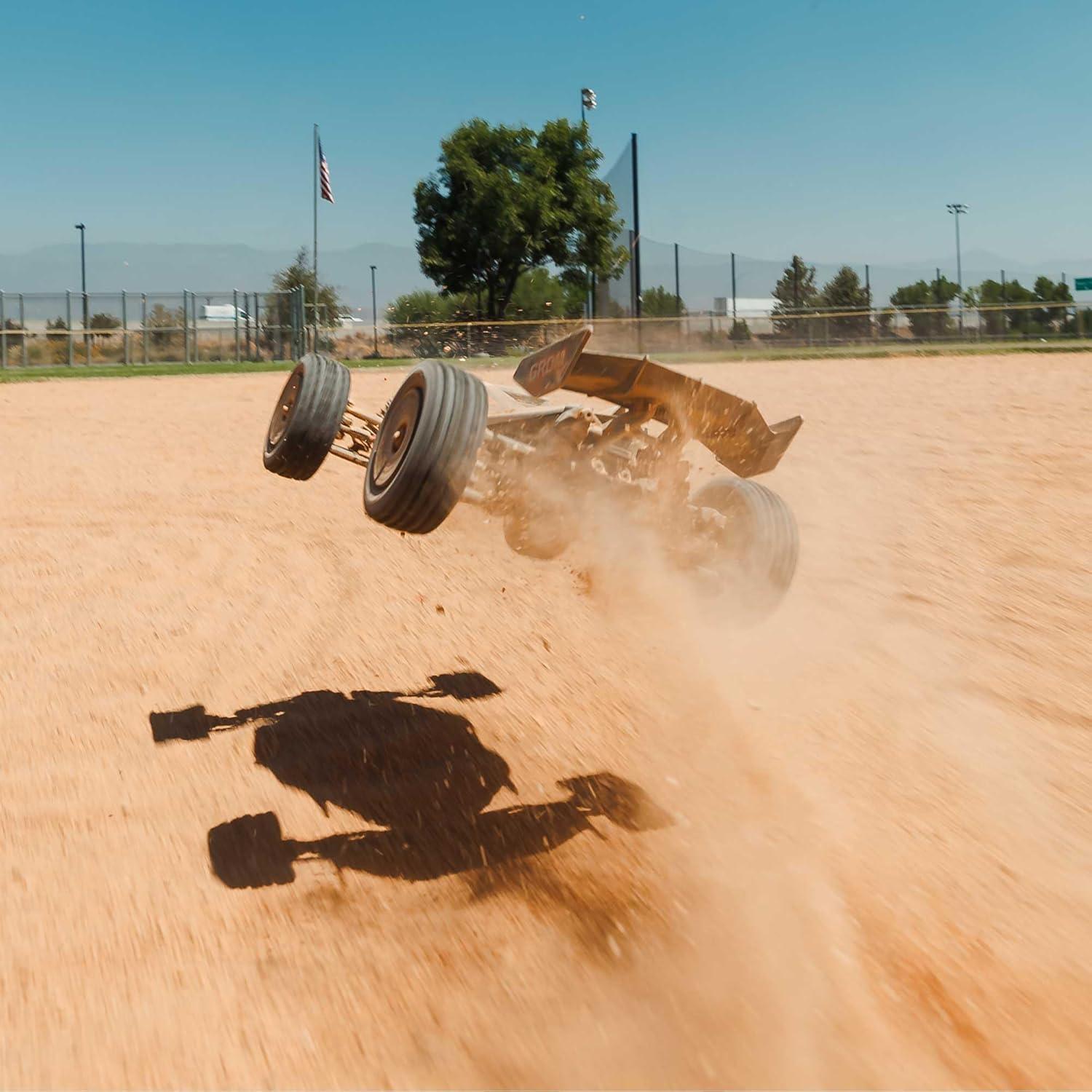 Coche RC Buggy ARRMA Typhon GROM 4X4 223S BLX Plata