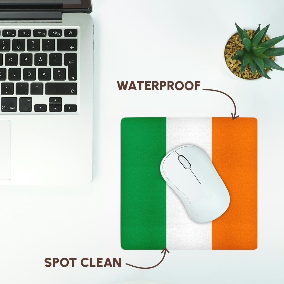 Alfombrilla de Ratón 3dRose 20.32x20.32cm Bandera Irlanda