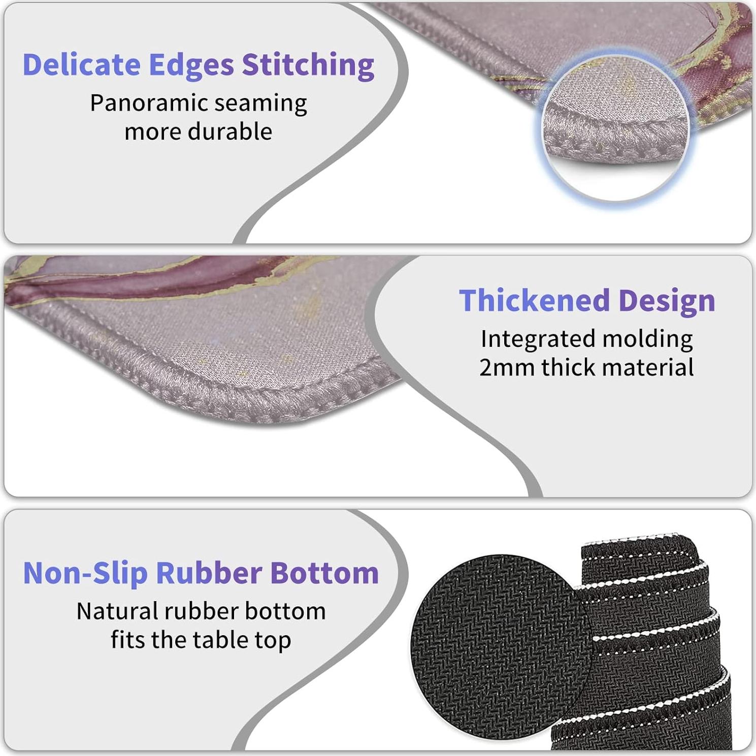 Juego de Reposamuñecas y Alfombrilla Ergonómica SDFCVBTYU