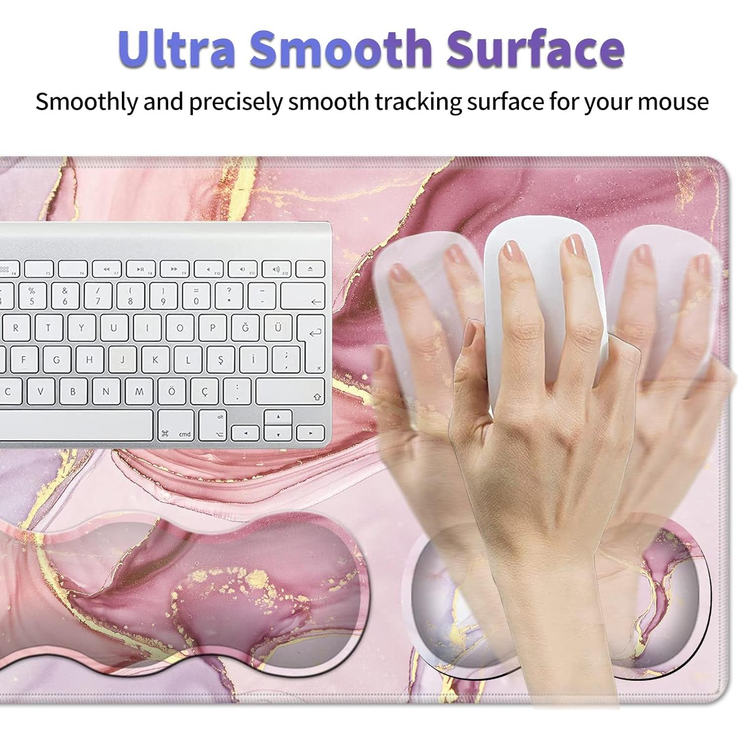 Juego de Reposamuñecas y Alfombrilla Ergonómica SDFCVBTYU