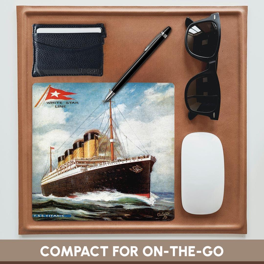 Alfombrilla de Ratón 3dRose S.S. Titanic 20.32x20.32cm