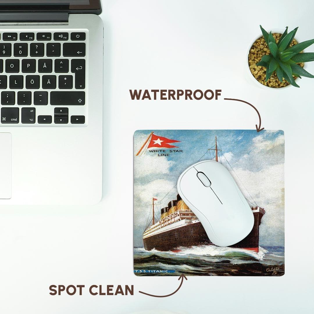 Alfombrilla de Ratón 3dRose S.S. Titanic 20.32x20.32cm