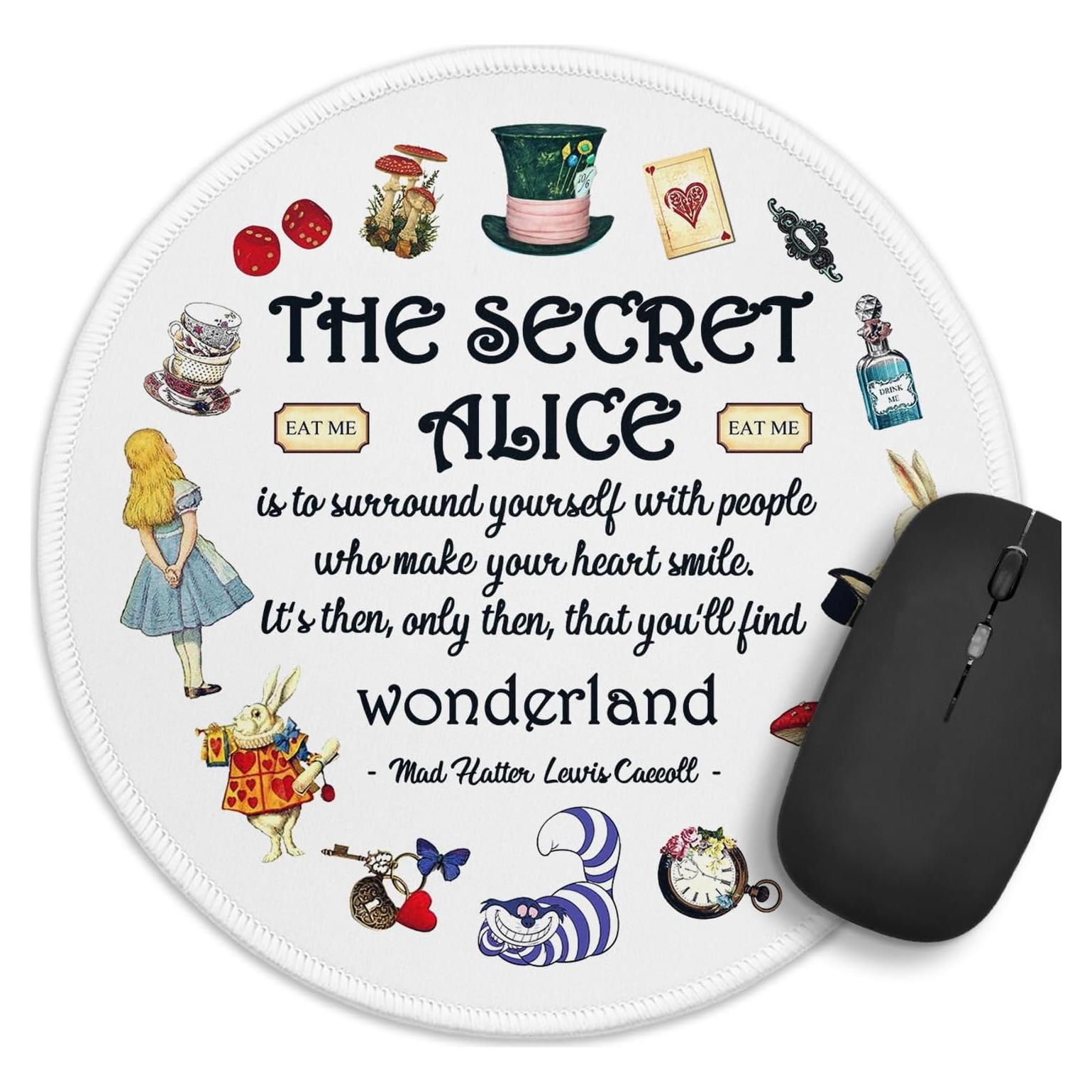 Alfombrilla de Ratón Redonda XKZGSZB Antideslizante 22.1 cm