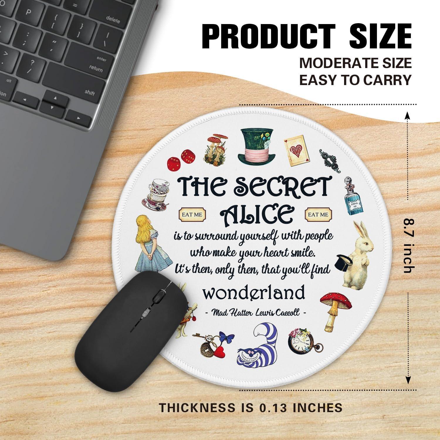 Alfombrilla de Ratón Redonda XKZGSZB Antideslizante 22.1 cm