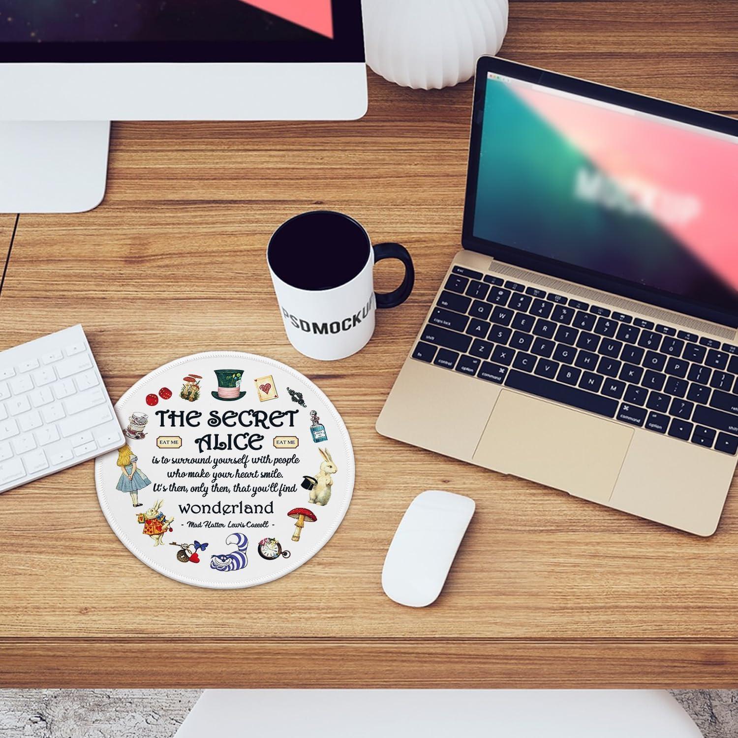 Alfombrilla de Ratón Redonda XKZGSZB Antideslizante 22.1 cm