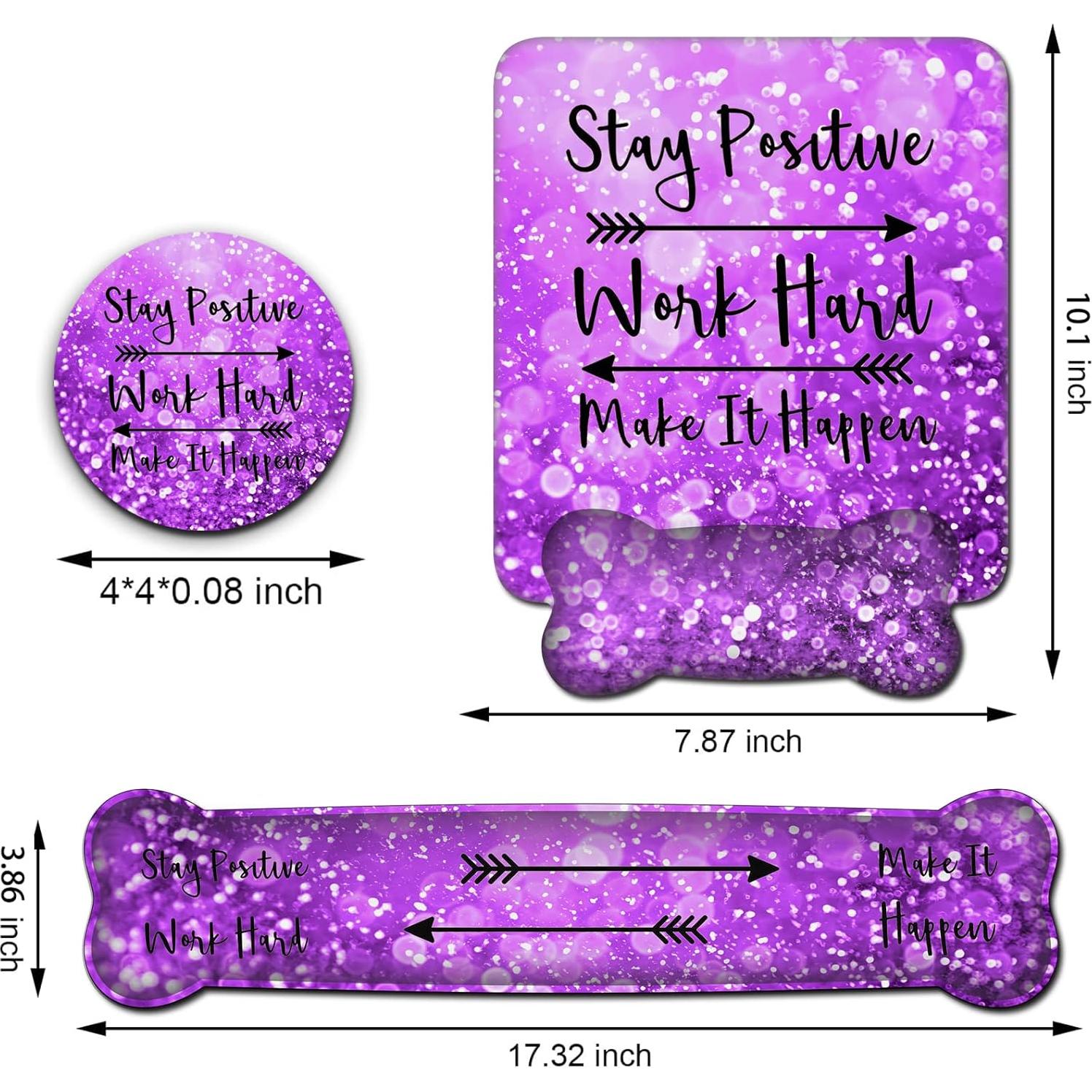 Juego de Soporte Ergonómico SOTWONSO para Teclado y Ratón