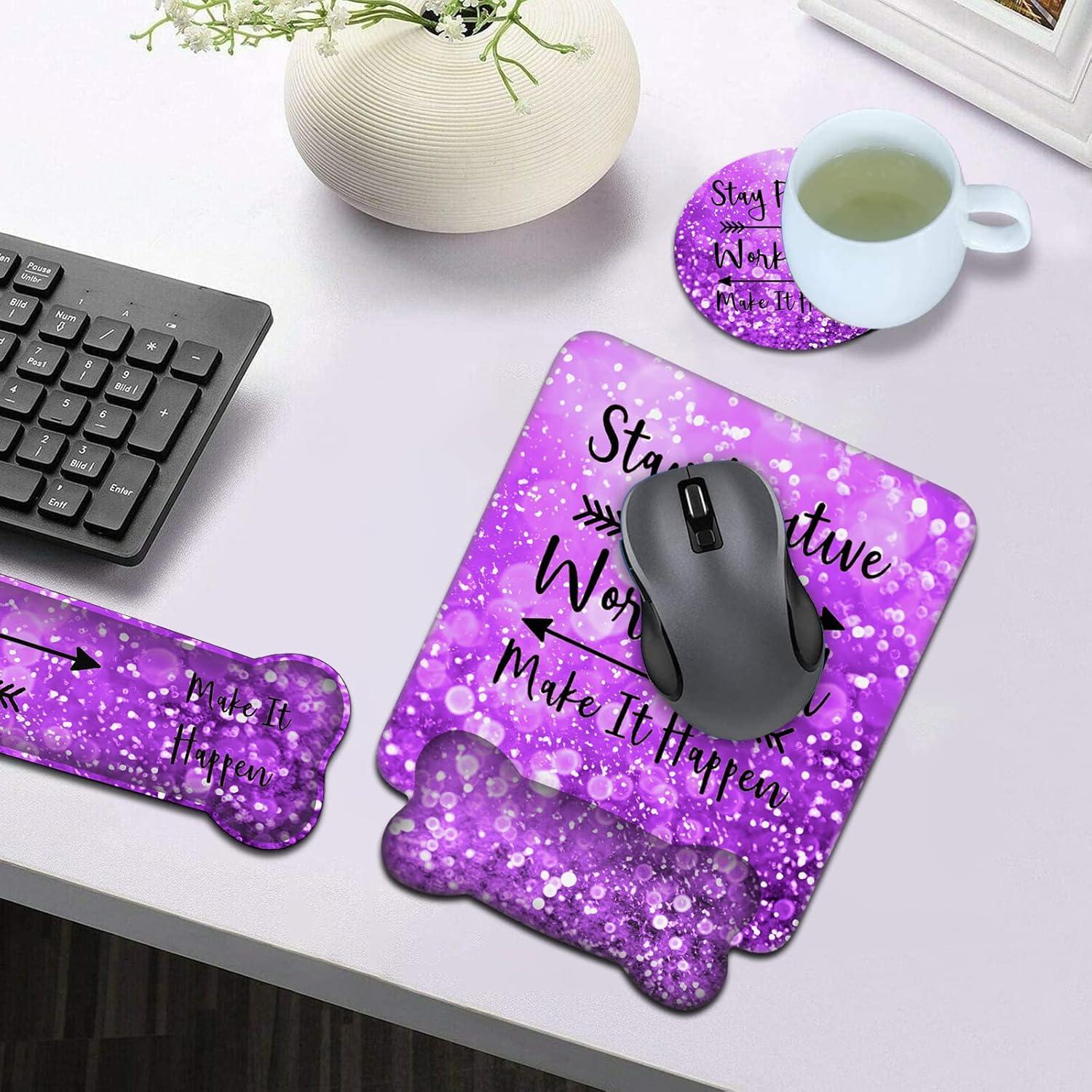 Juego de Soporte Ergonómico SOTWONSO para Teclado y Ratón