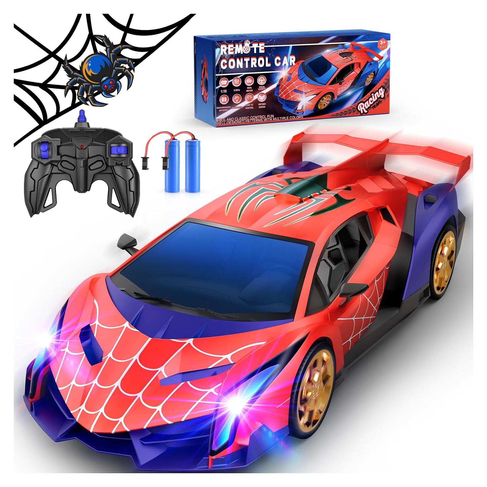 Coche RC Spider 1:16 Zirokay con Luces Multicolores 0.46kg