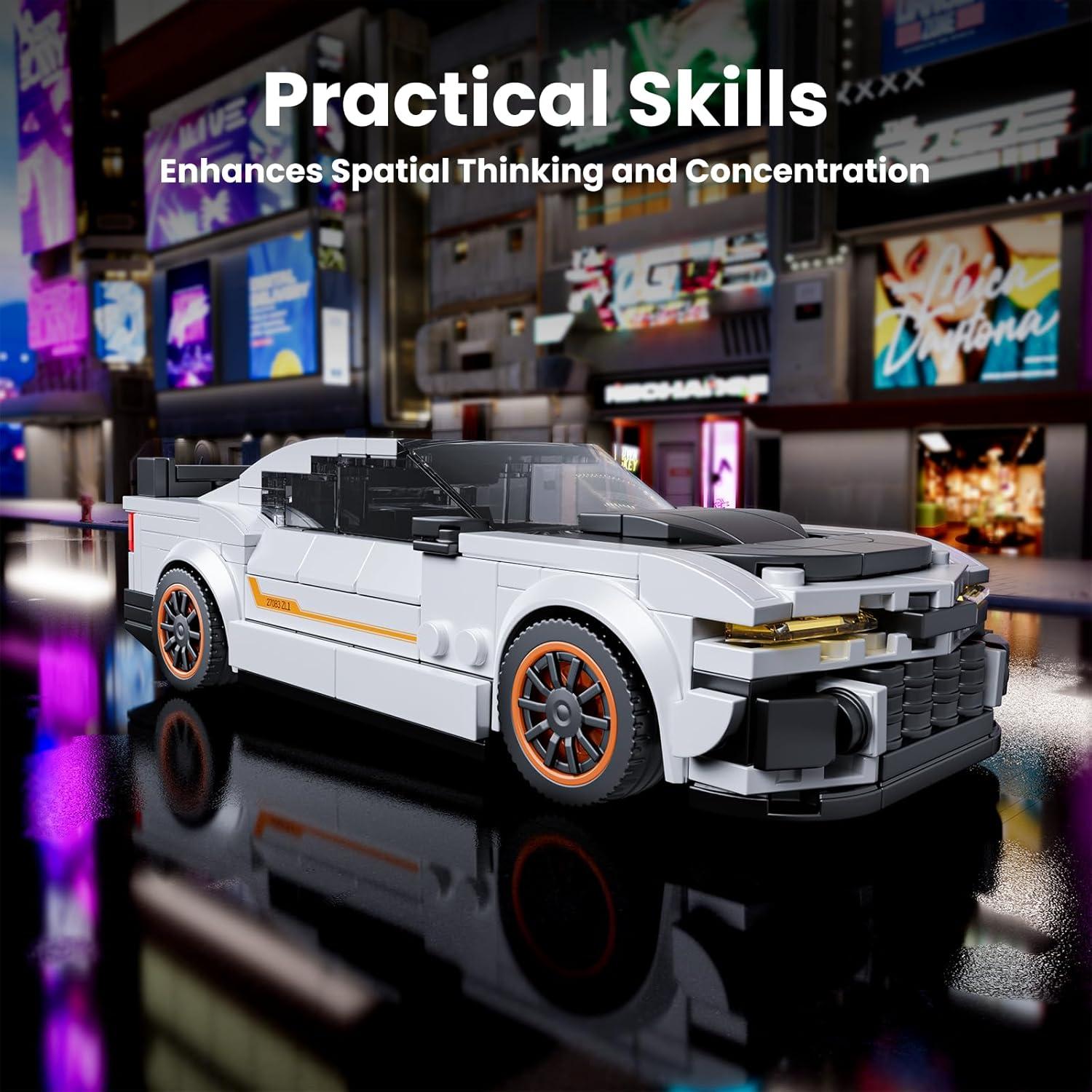 Mould King ZL-1 Coche Deportivo Construcción 421 Piezas