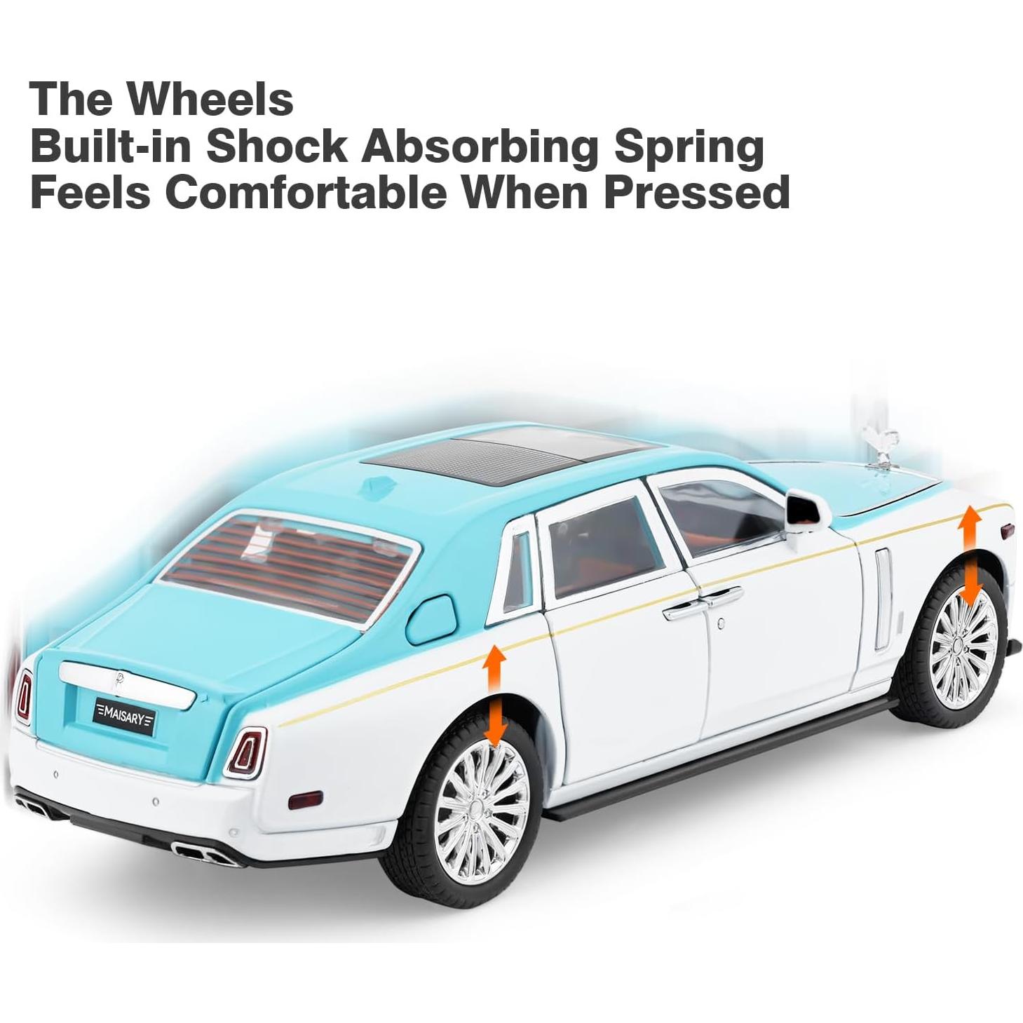 Coche Fantasma a Escala 1:22 SASBSC con Sonido y Luz