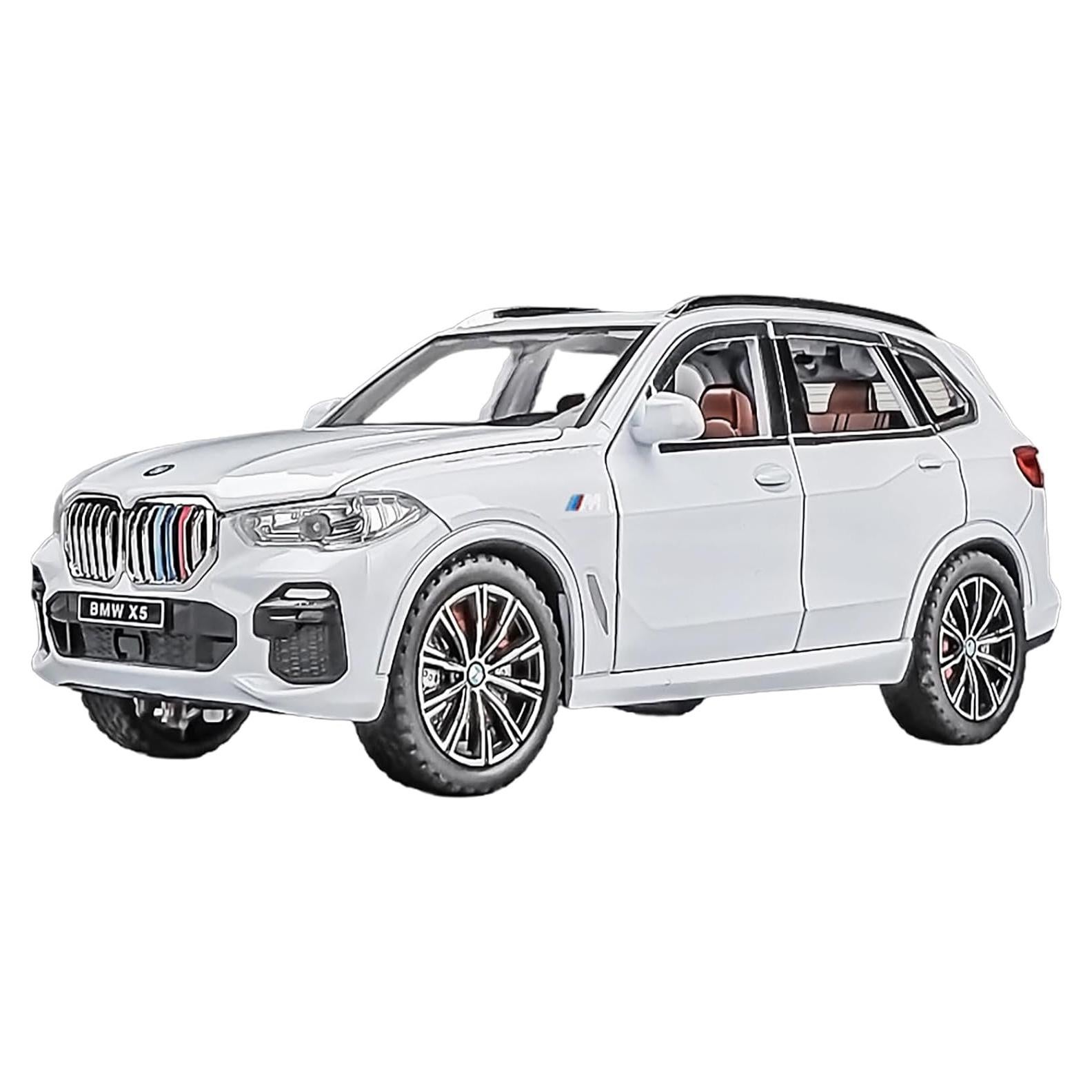 Coche de Juguete X5 1:32 ERBADIHAGO Blanco con Luz y Sonido
