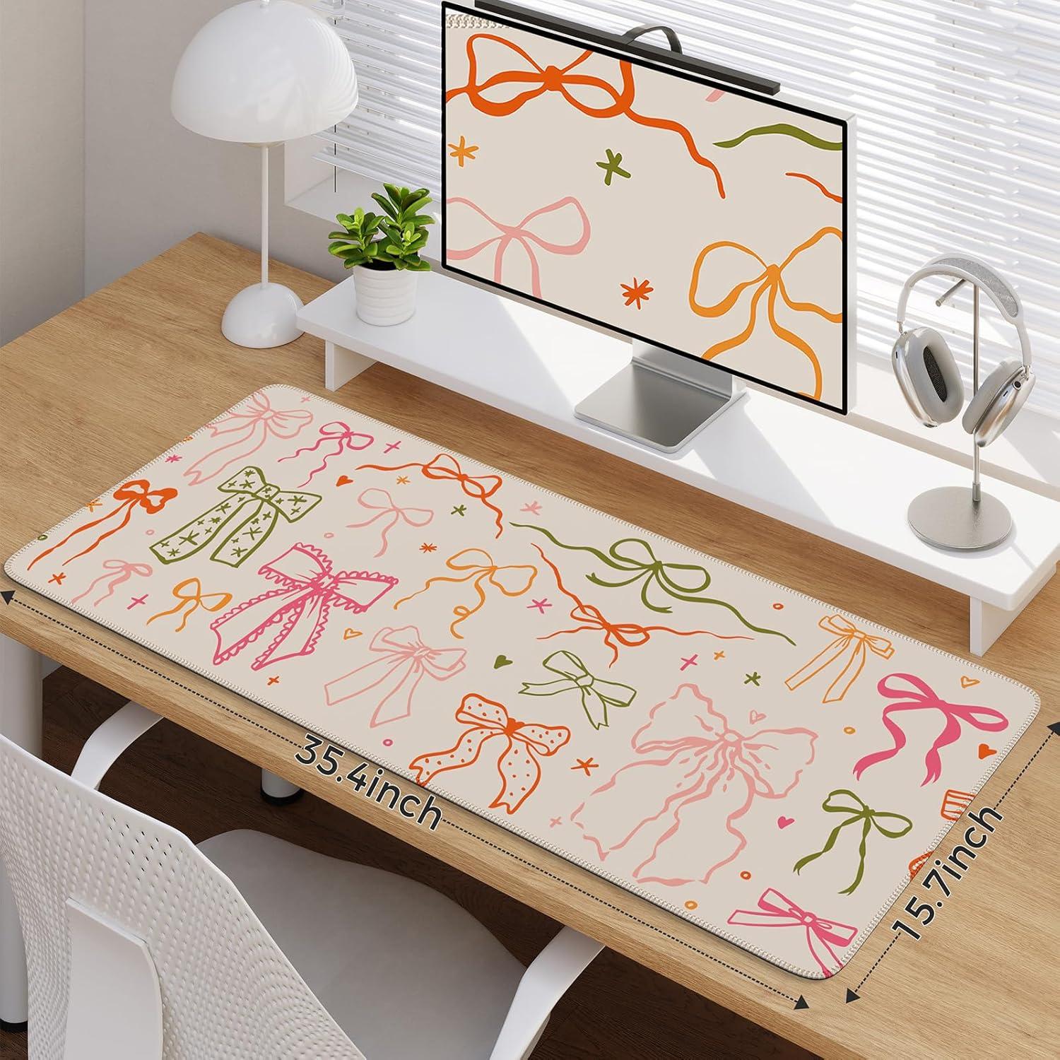 Alfombrilla de Escritorio iCasso XXL con Soporte Ergonómico