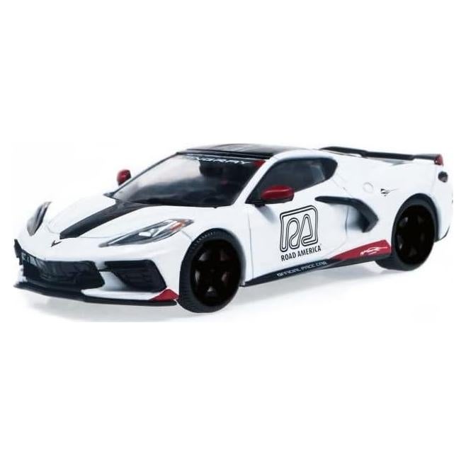 Modelo de Coche Diecast 2020 Chevy Corvette C8 Stingray 1:43