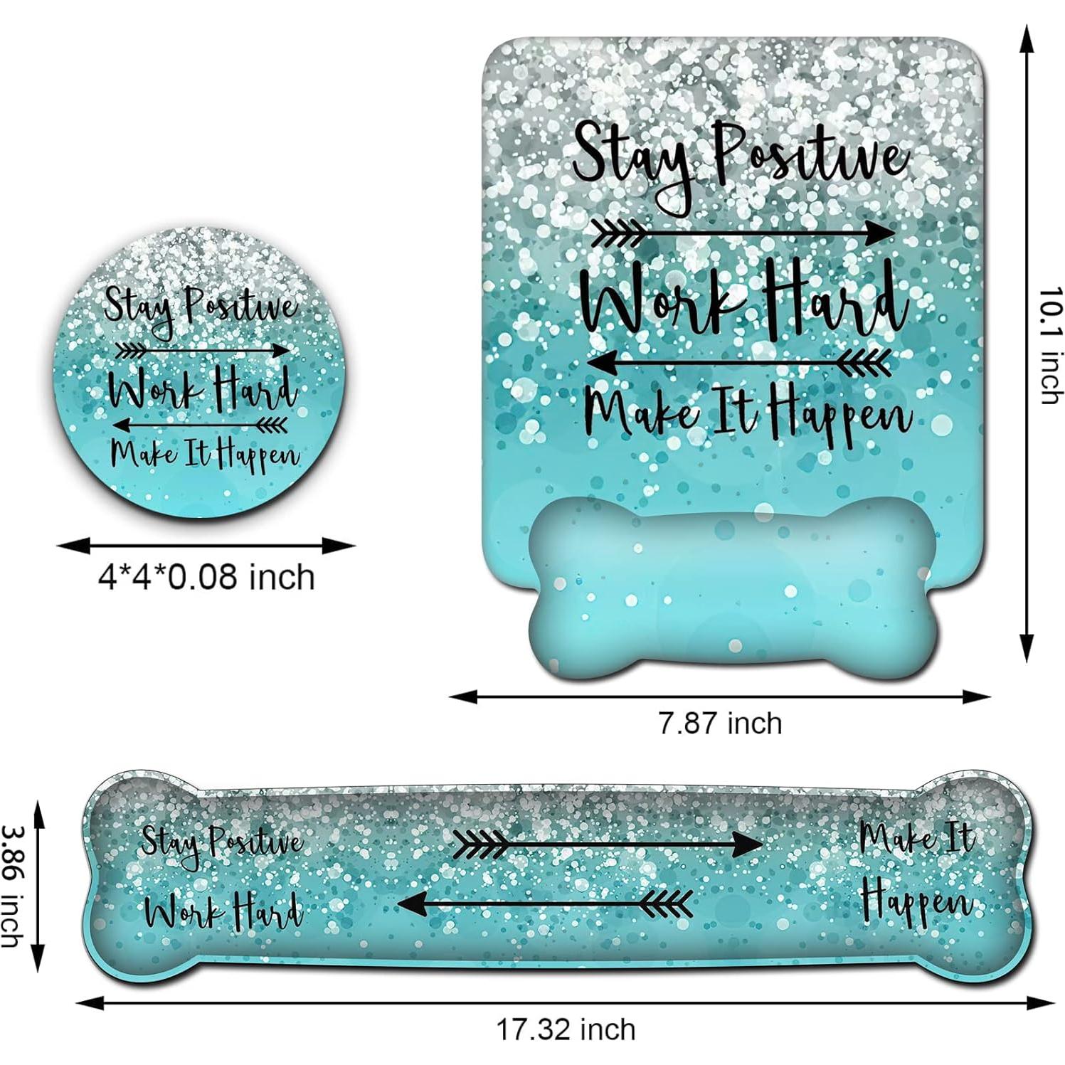 Juego de Soporte Ergonómico SOTWONSO para Mouse y Teclado