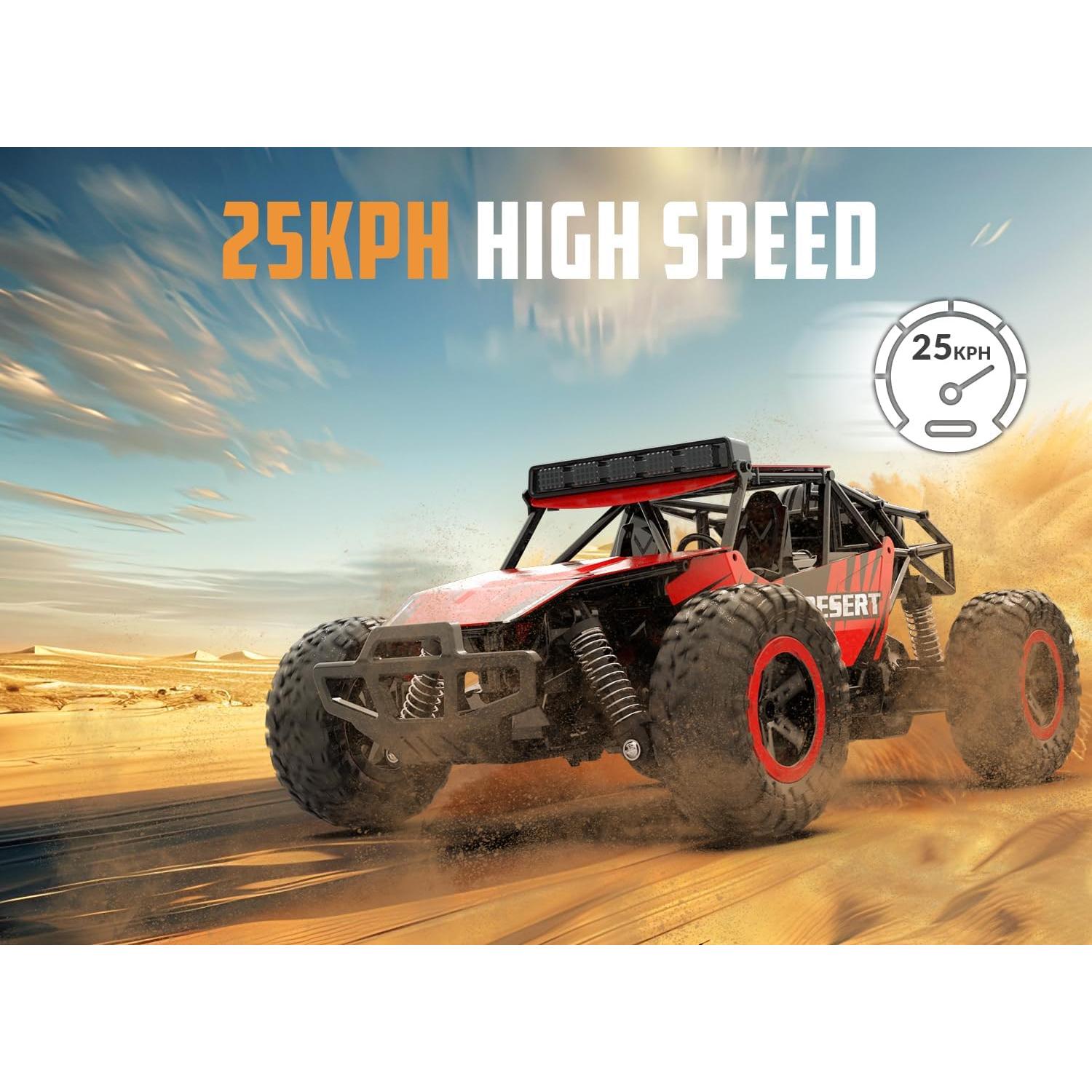 Coche RC Todo Terreno RACENT G2060-2 Rojo 20 km/h 1:16