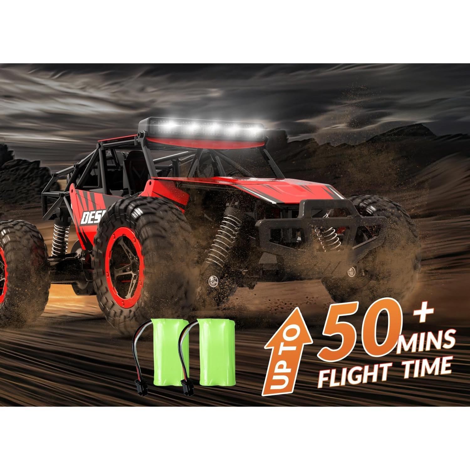 Coche RC Todo Terreno RACENT G2060-2 Rojo 20 km/h 1:16