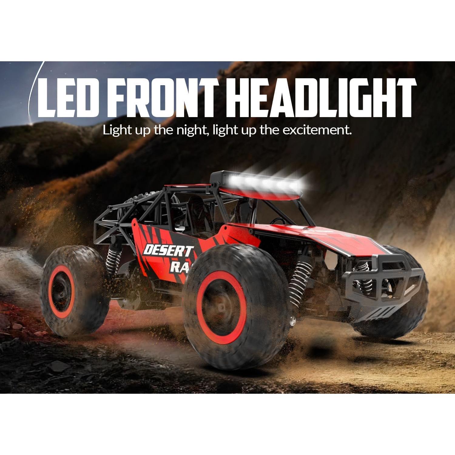 Coche RC Todo Terreno RACENT G2060-2 Rojo 20 km/h 1:16