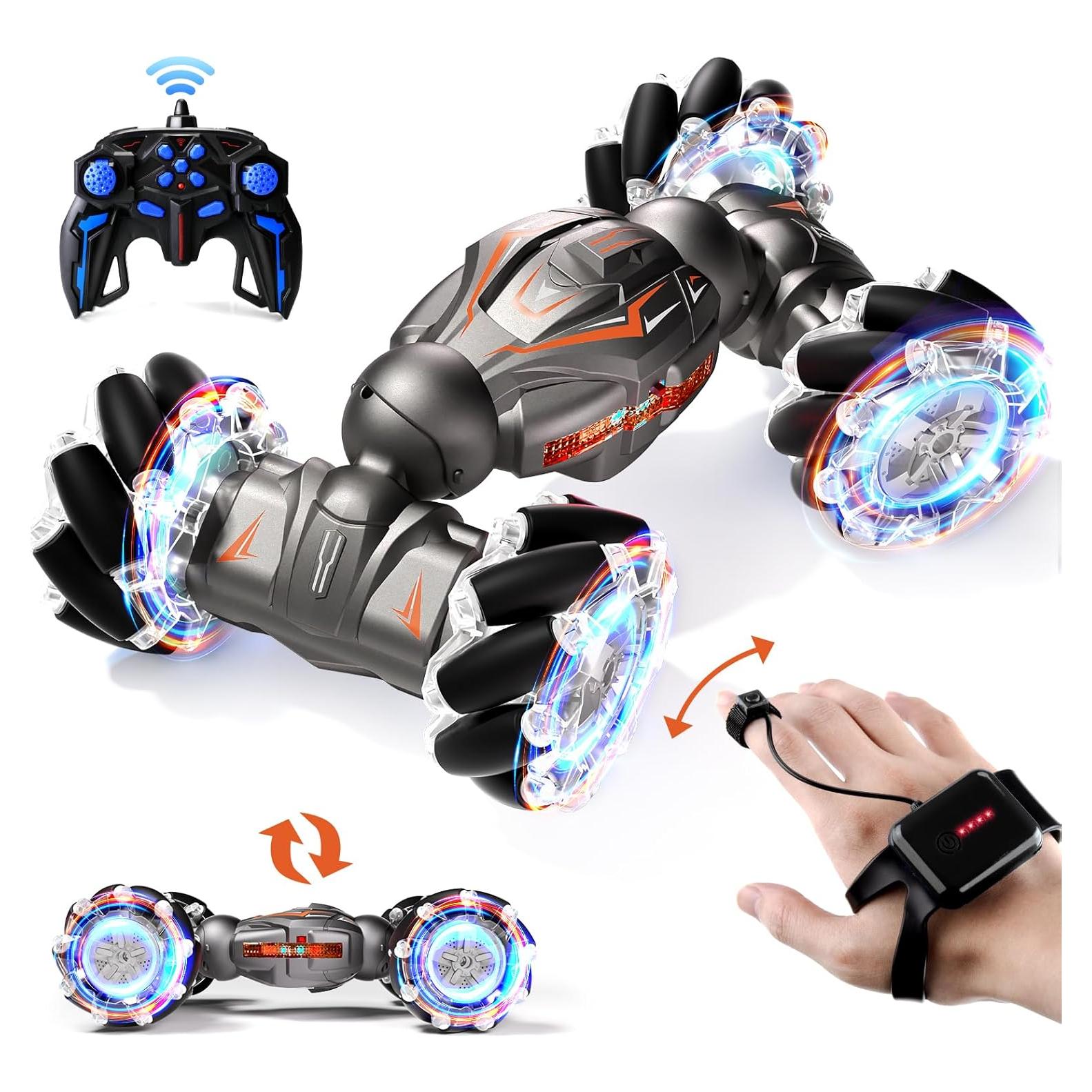 Coche Acrobático RC Deejoy 1:12 Todo Terreno 4WD con Luces