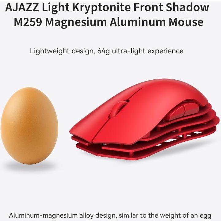 Ratón Gaming AJAZZ M259 Ultra Ligero 64g Bluetooth USB-C