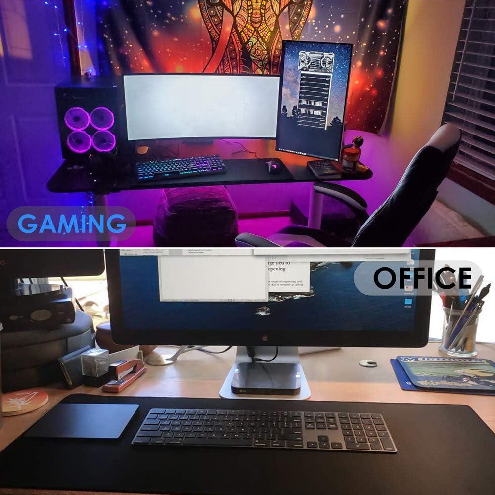 KTRIO Ergonomic Keyboard Wrist Rest, Memory Foam Mouse Pad with Wrist Rest for Computer Keyboard, Mouse Pad Set for Easy Typing & Pain Relief for Office & Home, Peony Flower