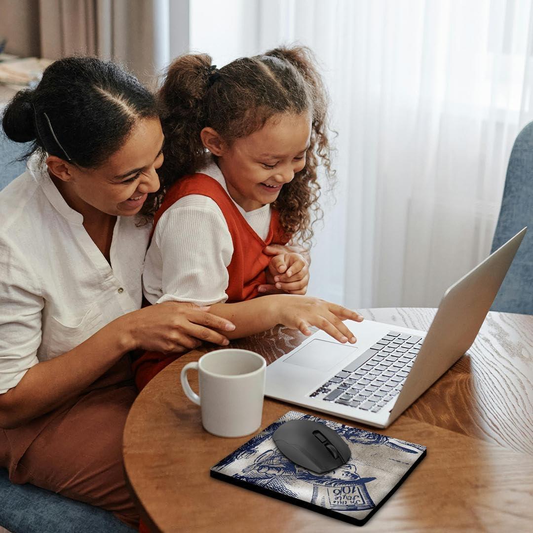 Alfombrilla de Ratón 3dRose Cuadrada 20.32x20.32cm Vintage