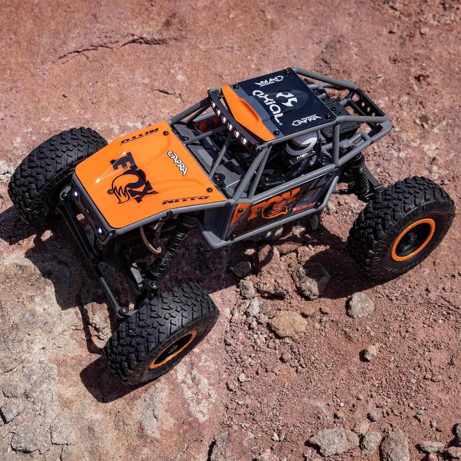 Buggy RC Axial UTB18 Capra 1/18 4WD RTR Gris