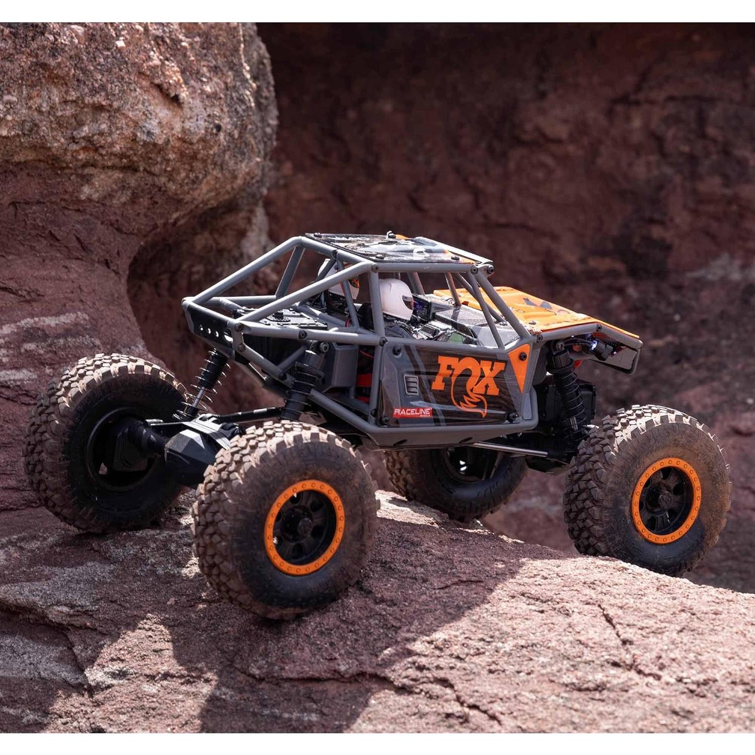Buggy RC Axial UTB18 Capra 1/18 4WD RTR Gris