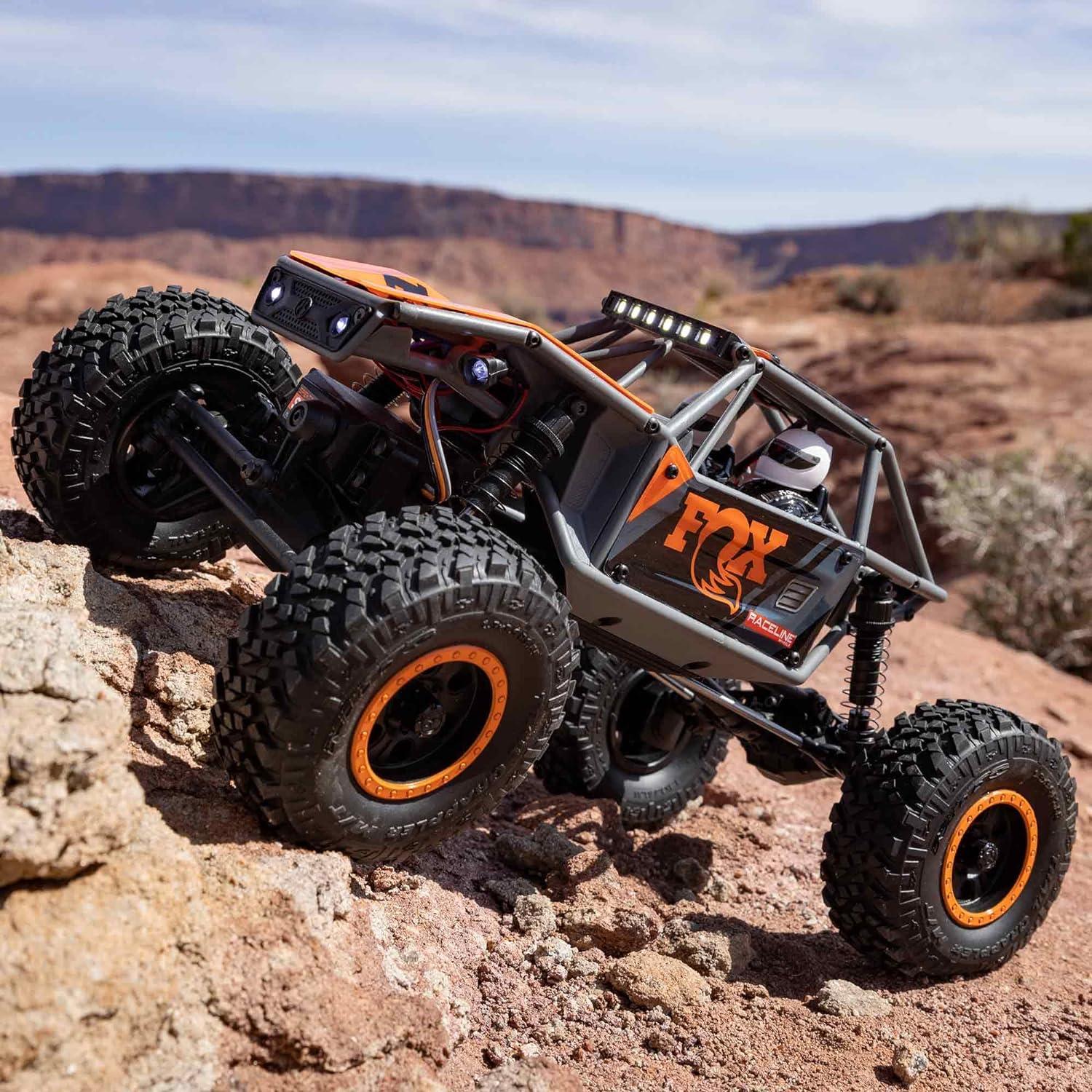 Buggy RC Axial UTB18 Capra 1/18 4WD RTR Gris
