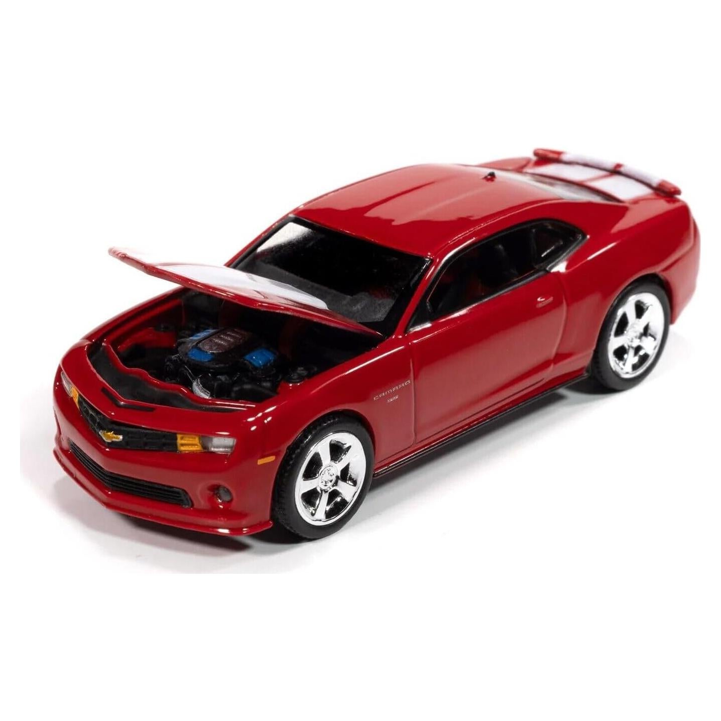 Coche Diecast 1/64 Auto World 2010 RS/SS Rojo con Rayas