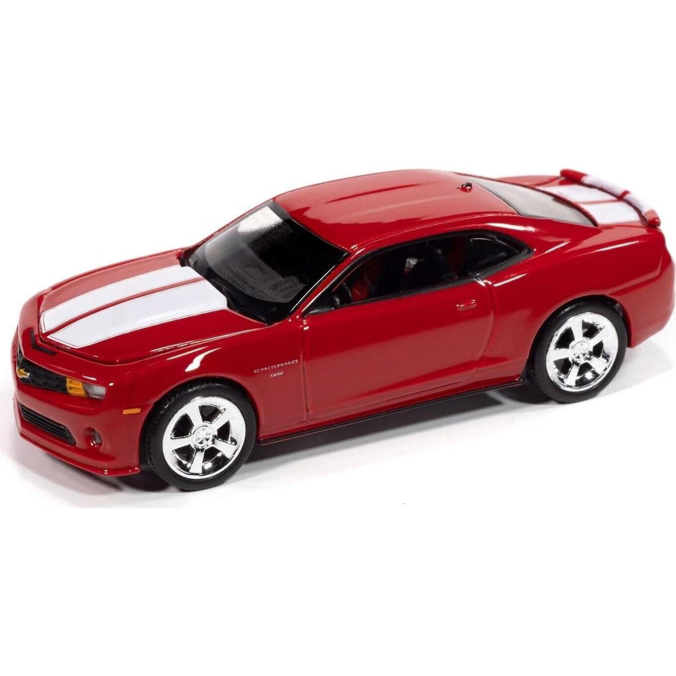 Coche Diecast 1/64 Auto World 2010 RS/SS Rojo con Rayas