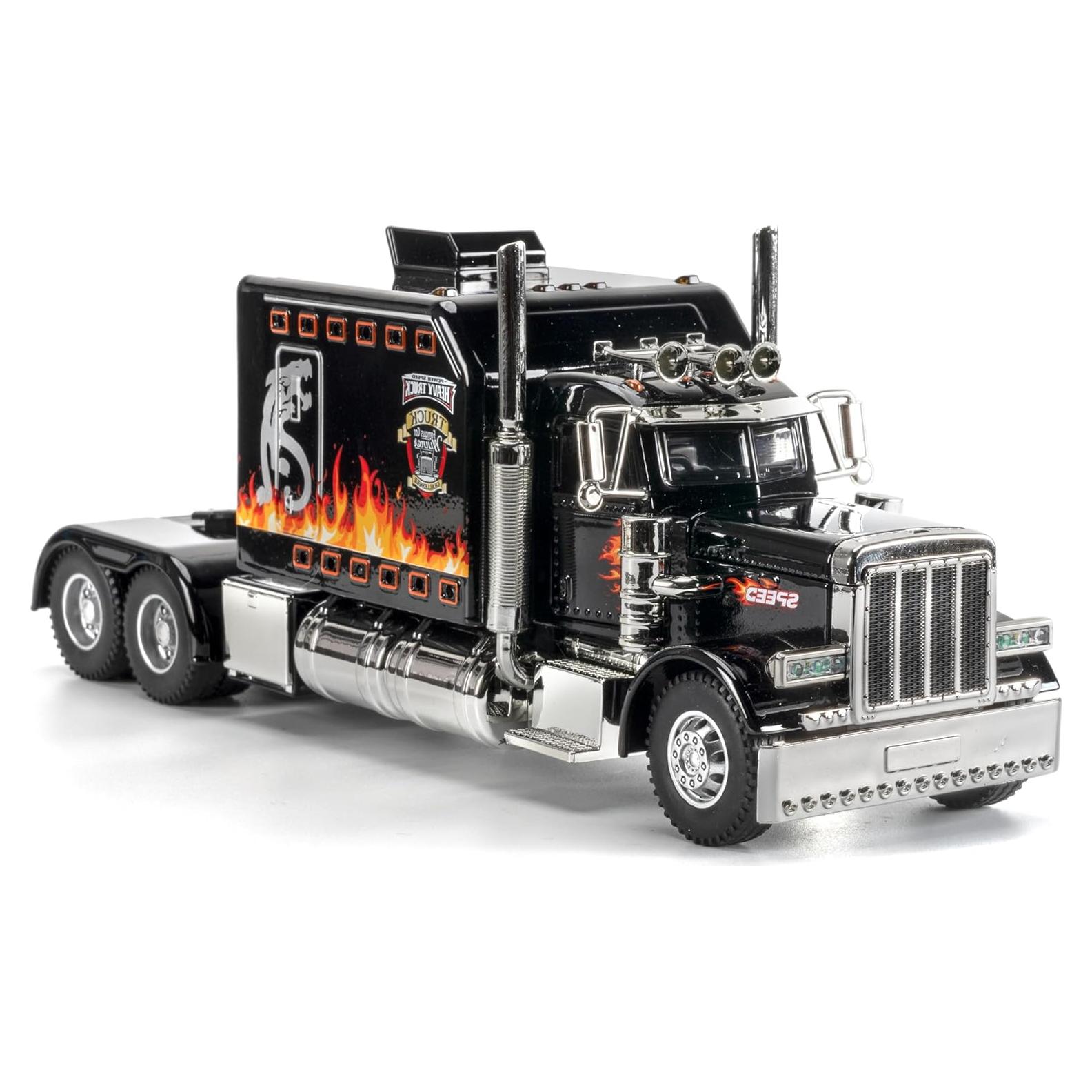 Camión Semi Pesado 1:24 Therina con Luces y Sonidos