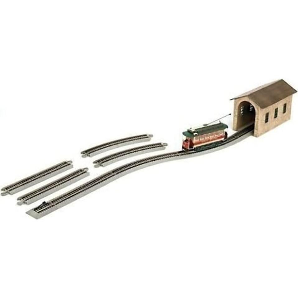 Set de Tranvía del Pueblo Navidad Bachmann On30 con Inversión Automática