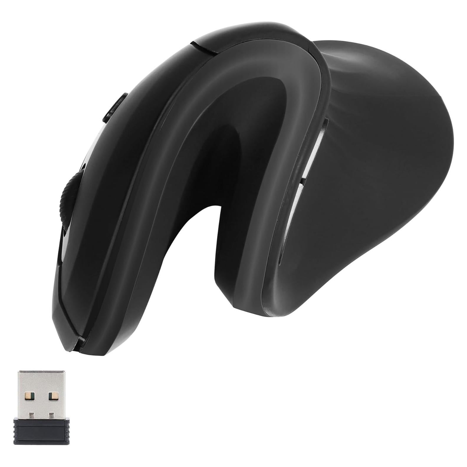 Ratón Vertical Ergonómico Inalámbrico Dtobhars 2.4G 1600 DPI