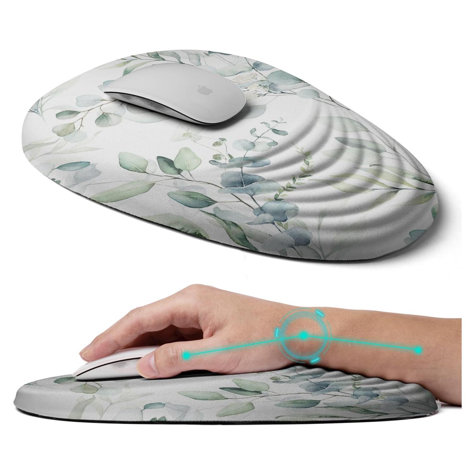 Alfombrilla de Ratón Ergonómica LSLXDCLJ con Soporte para Muñeca