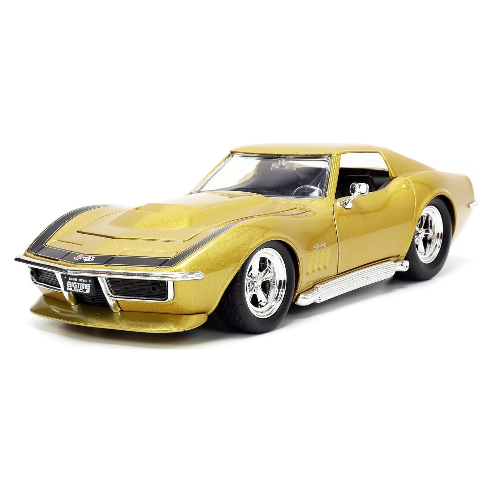 Coche de metal 1:24 Jada Toys 1969 Chevy Corvette Stingray