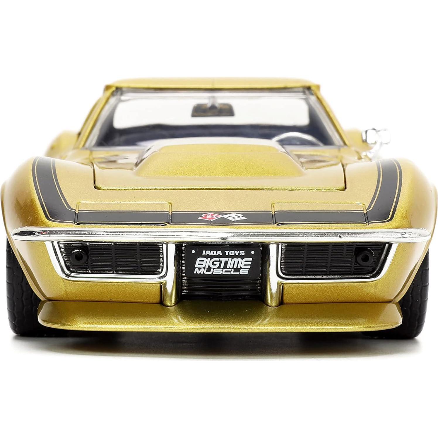 Coche de metal 1:24 Jada Toys 1969 Chevy Corvette Stingray
