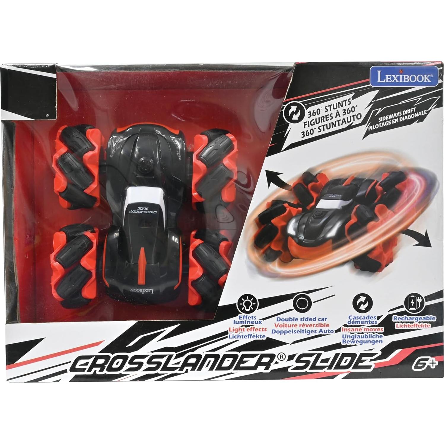 Coche RC Lexibook Crosslander Slide 4x4 12km/h Acrobacias