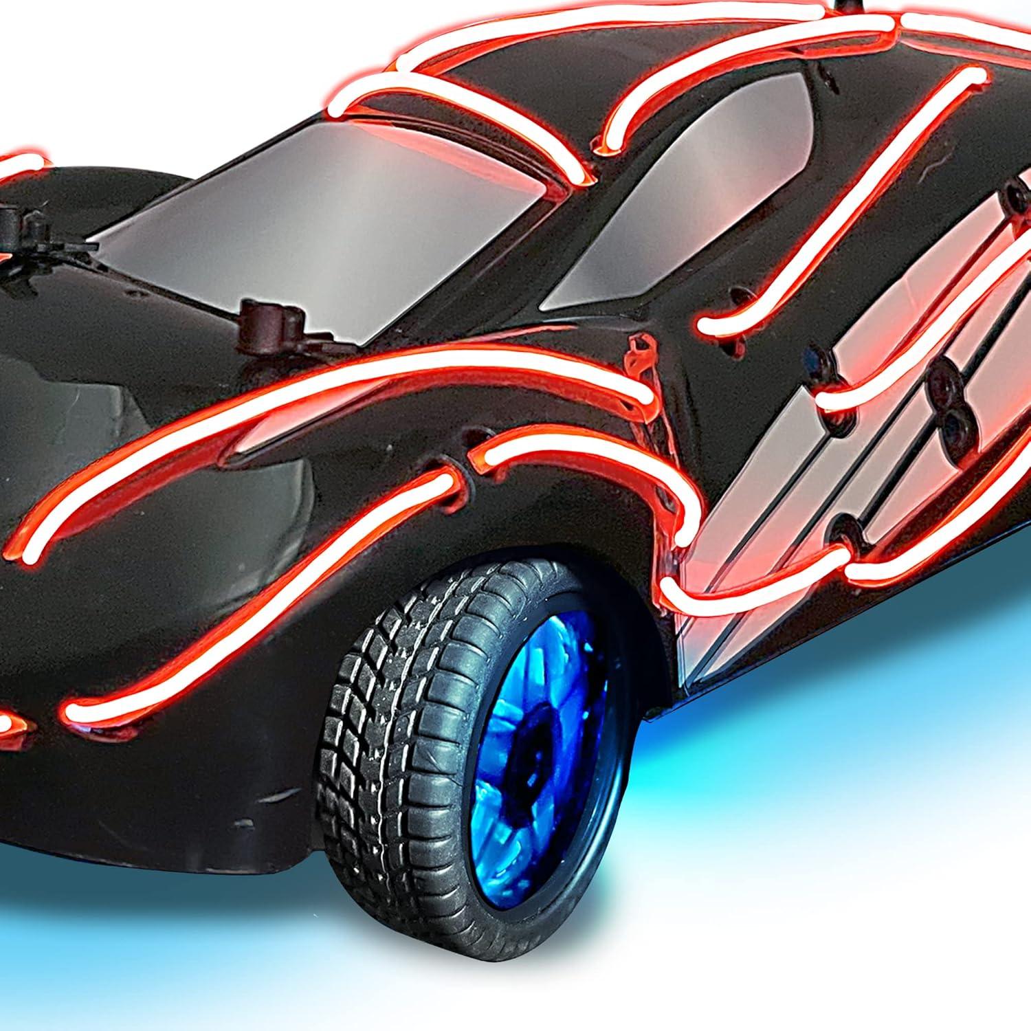 Coche RC LumiTek Drift King 1:10 LED Personalizable 2.4 GHz