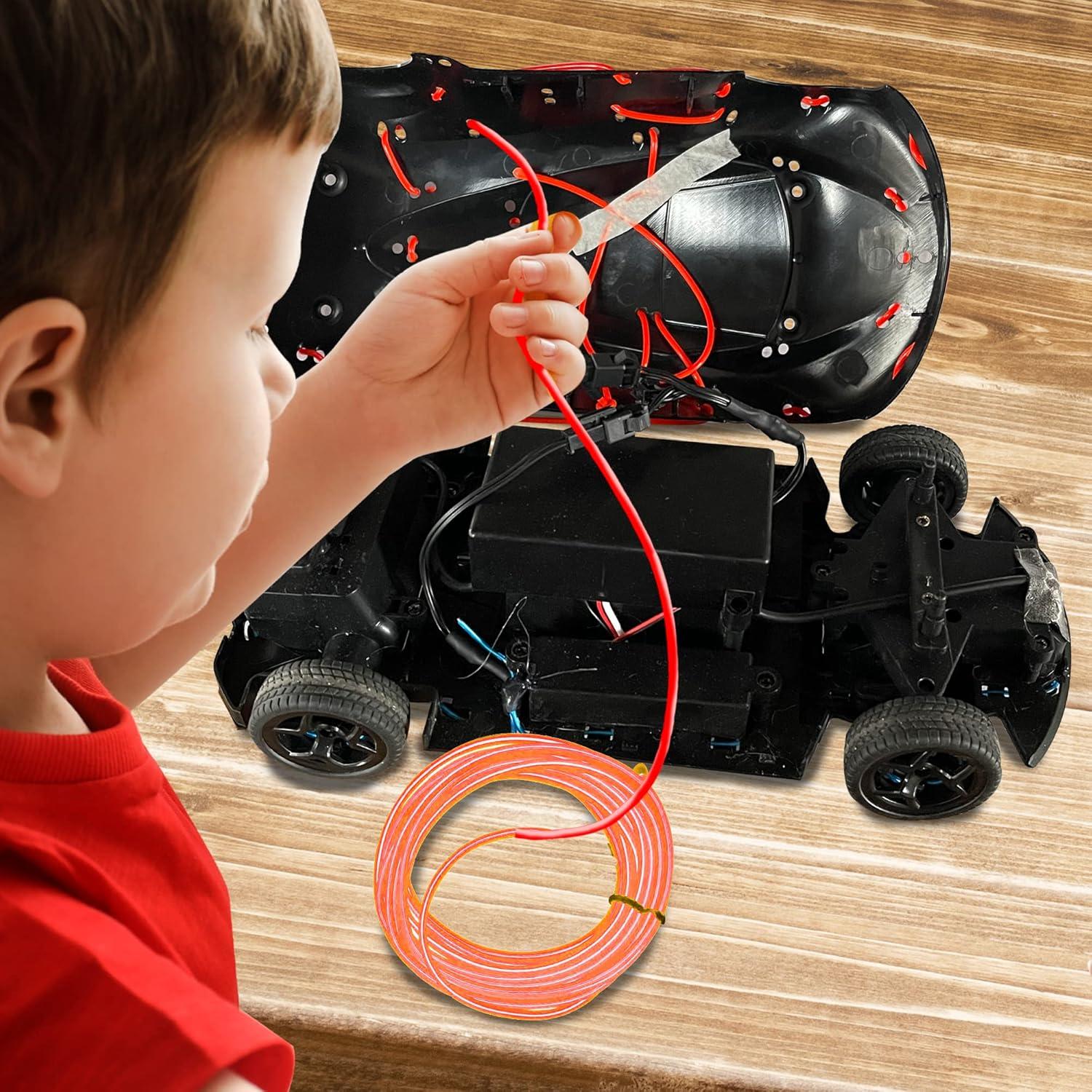 Coche RC LumiTek Drift King 1:10 LED Personalizable 2.4 GHz