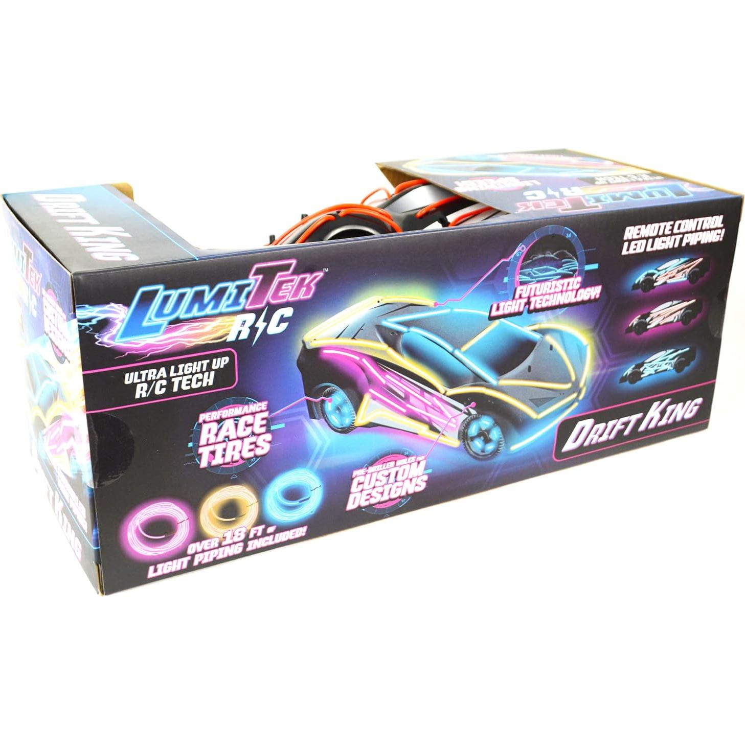 Coche RC LumiTek Drift King 1:10 LED Personalizable 2.4 GHz