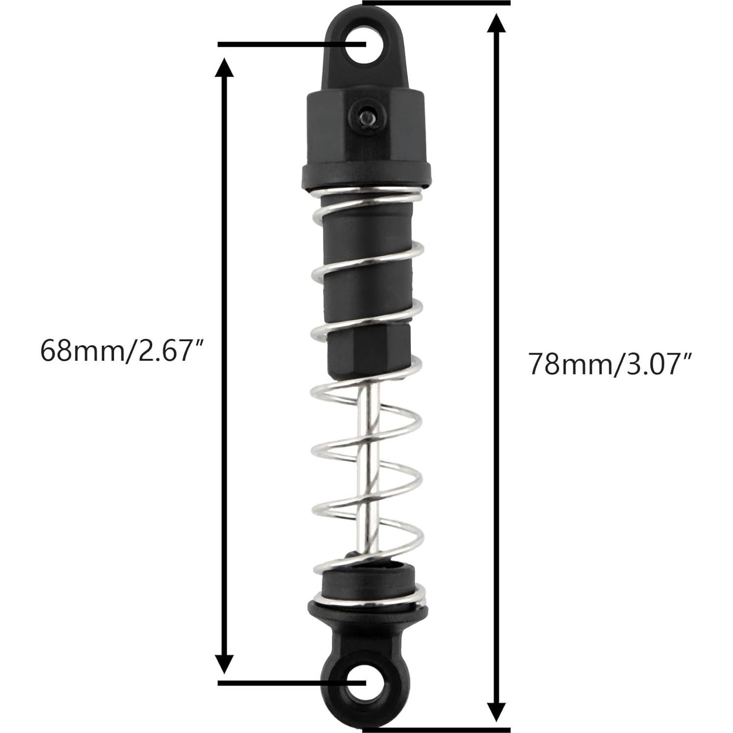 Amortiguadores de Coche RC GDOOL PX9000-18 1:14 Piezas Repuesto