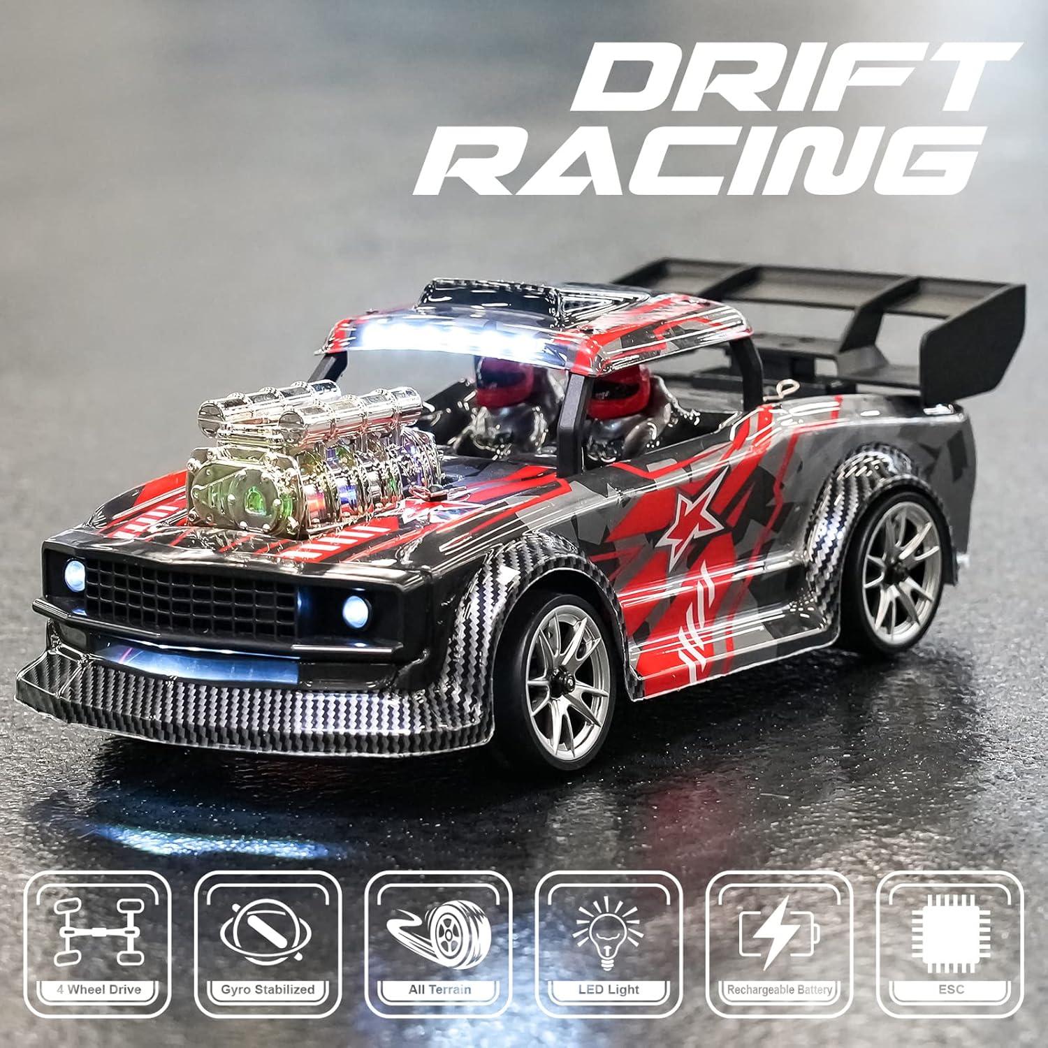 Coche RC Drift GoolRC 1:16 4WD 30km/h Control Remoto