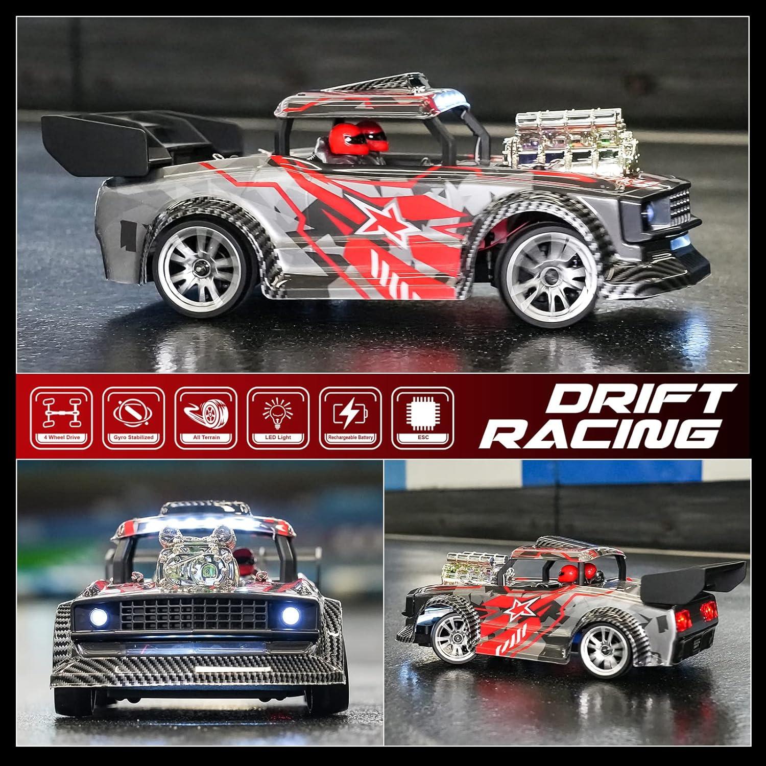 Coche RC Drift GoolRC 1:16 4WD 30km/h Control Remoto